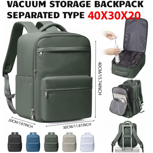 Mochila impermeable con compresión al vacío