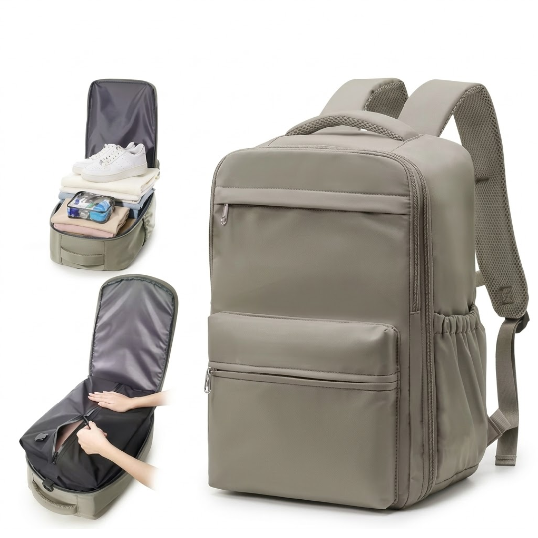 Mochila impermeable con compresión al vacío