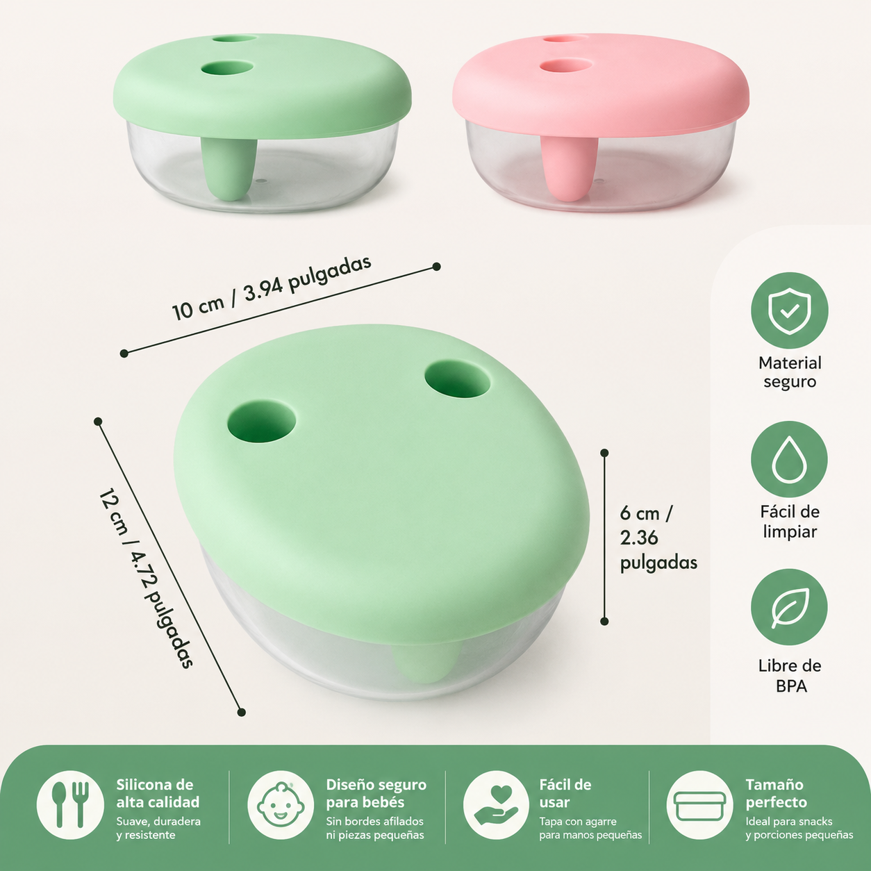 Bocado™: El Recipiente Inteligente para Snacks